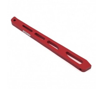 ARRMA Supporto telaio posteriore centrale in alluminio 140 mm rosso - ARA320567