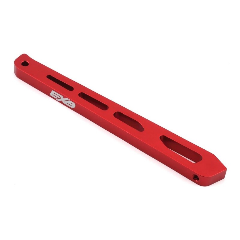 ARRMA Rear Center Chassis Brace Aluminio 120mm Rojo - ARA320568