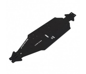 ARRMA Chasis de aluminio CNC 7075 T6 LWB Negro - ARA320570