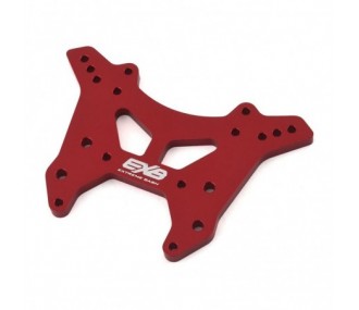 ARRMA Torre ammortizzatore anteriore CNC 7075 T6 Alluminio L Rosso - ARA320577