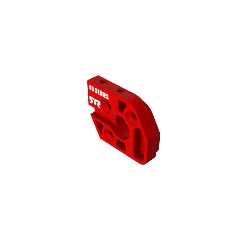 ARRMA Aluminum Motor Plate 49 Series Red - ARA320603