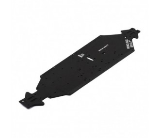 ARRMA Chasis de Aluminio CNC 7075 T6 XLWB Negro - ARA320610