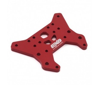 ARRMA Torre ammortizzatore anteriore CNC 7075 T6 alluminio rosso - ARA320611