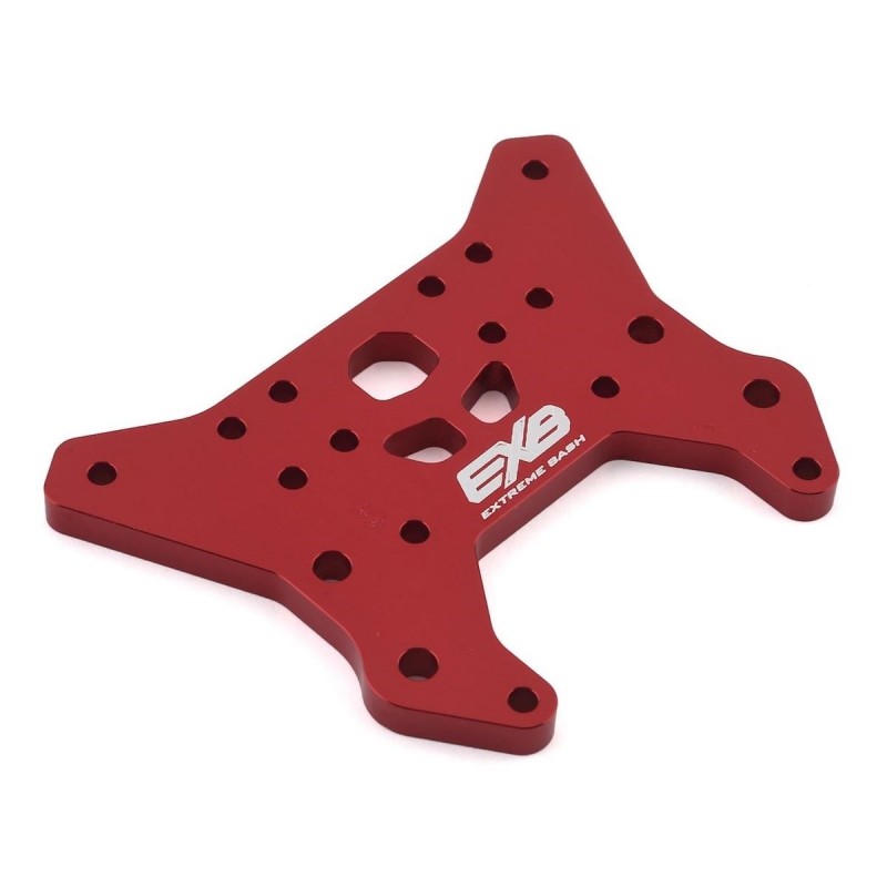 ARRMA Torre de Amortiguador Delantero CNC Aluminio 7075 T6 Rojo - ARA320611