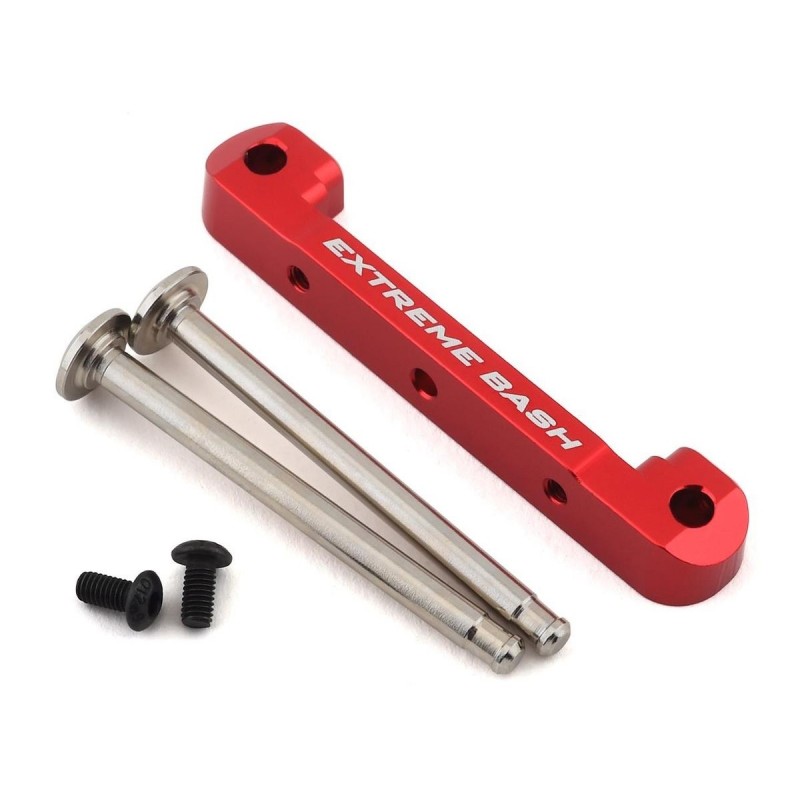 ARRMA Front Upper Suspension Mount CNC Aluminum Red - ARA330659