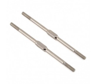 ARRMA Tenditore in acciaio M4x95mm Argento (2) - ARA340175