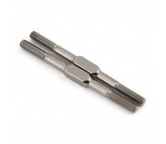 ARRMA Steel Turnbuckle M4x60mm Silver (2) - ARA340177