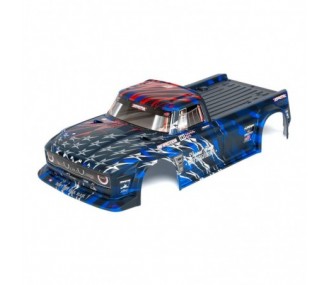 ARRMA INFRACTION 6S BLX Carrocería Pintada Azul/Rojo - ARA410005