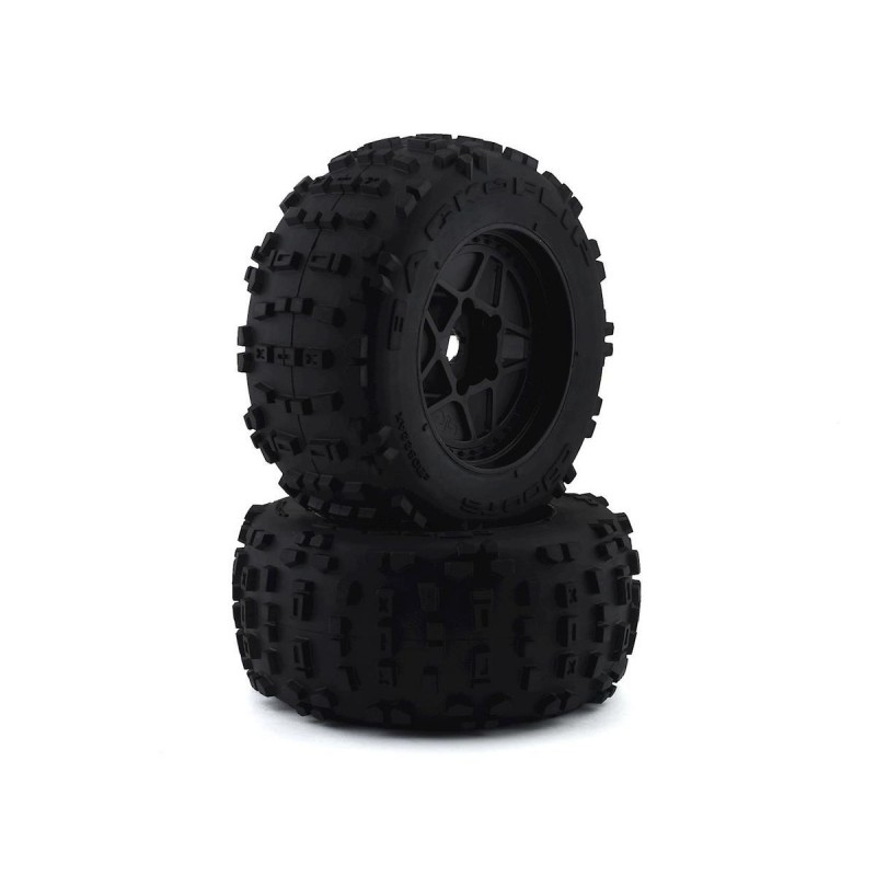 ARRMA dBoots BACKFLIP Set di pneumatici incollati (1pr) - ARA550064