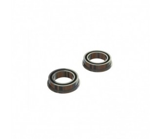 ARRMA Flange Ball Bearing 10x15x4mm 2RS (2) - ARA620004