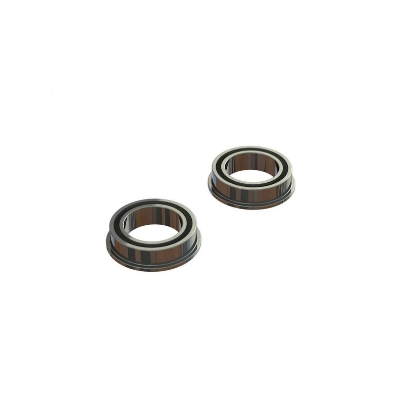 ARRMA Cuscinetti a sfera flangiati 10x15x4mm 2RS (2) - ARA620004