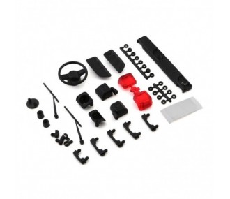 AXIAL Exterior Body Detail Parts Jeep JLU: SCX10III - AXI230022