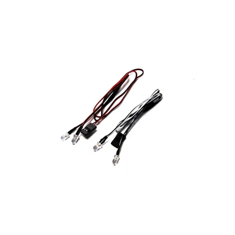AXIAL SCX10-III LED Light Set (White/Red) - AXI230031