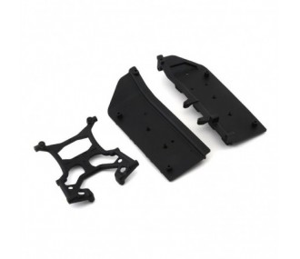 AXIAL Placas laterales y refuerzo de chasis: SCX10III - AXI231014