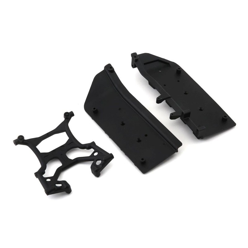 AXIAL Placas laterales y refuerzo de chasis: SCX10III - AXI231014