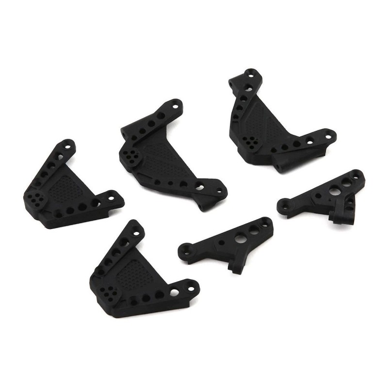 AXIAL Shock Towers & Panhard Mounts DE/RR: SCX10III - AXI231017