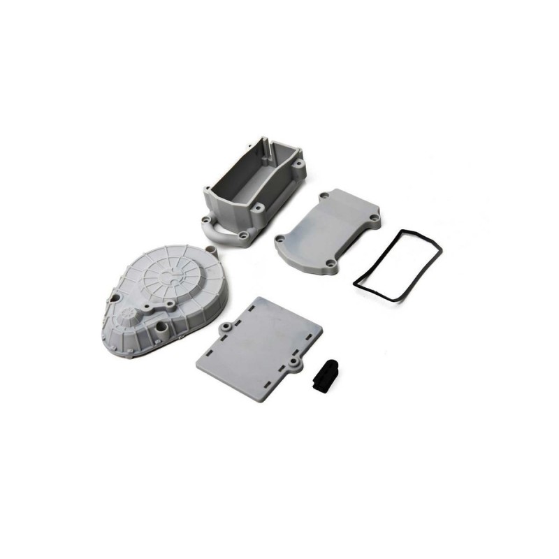 AXIAL Low Output Differential Gearbox, Gray Spur Cover: RBX1 - AXI231041
