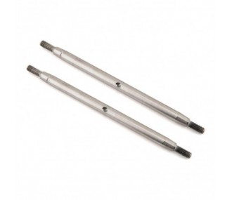 Collegamento assiale in acciaio inox M6x 109mm (2 pezzi): SCX10III - AXI234014