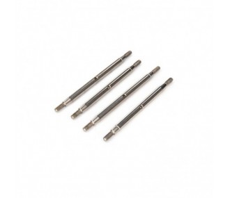 AXIAL Stainless M6 290mm Wheelbase Link Set: SCX10III - AXI234016