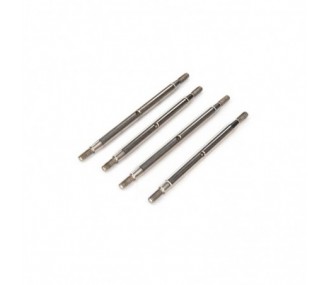 AXIAL Stainless Steel M6 290mm Wheelbase Link Set: SCX10III - AXI234016
