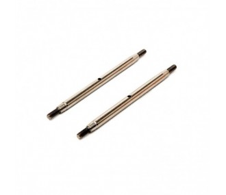 Collegamento assiale in acciaio inox M6 x 105 mm (2 pezzi): SCX10III - AXI234034