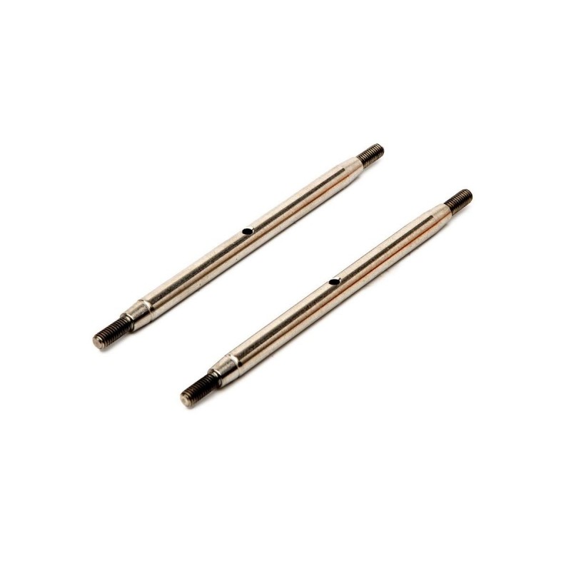 AXIAL Stainless Steel M6 x 105mm Link (2pcs): SCX10III - AXI234034