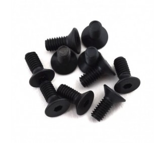 AXIAL M2.5 x 6mm Flat Head Screw (10) - AXI235166