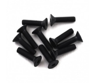 AXIAL M2.5 x 10mm Flat Head Screw (10) - AXI235168