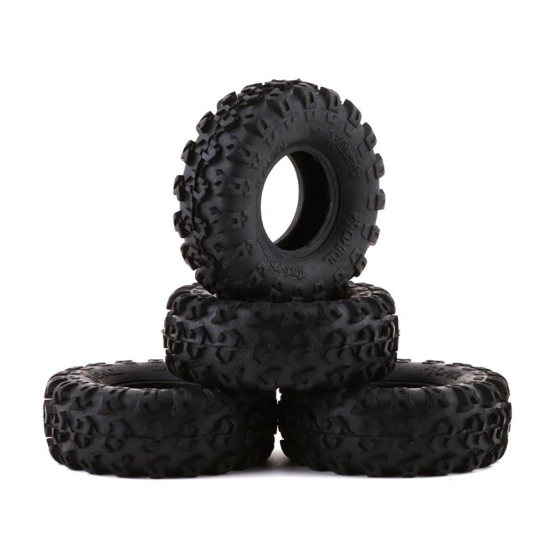 AXIAL 1.0 Rock Lizards Tires (4pcs): SCX24 - AXI40003