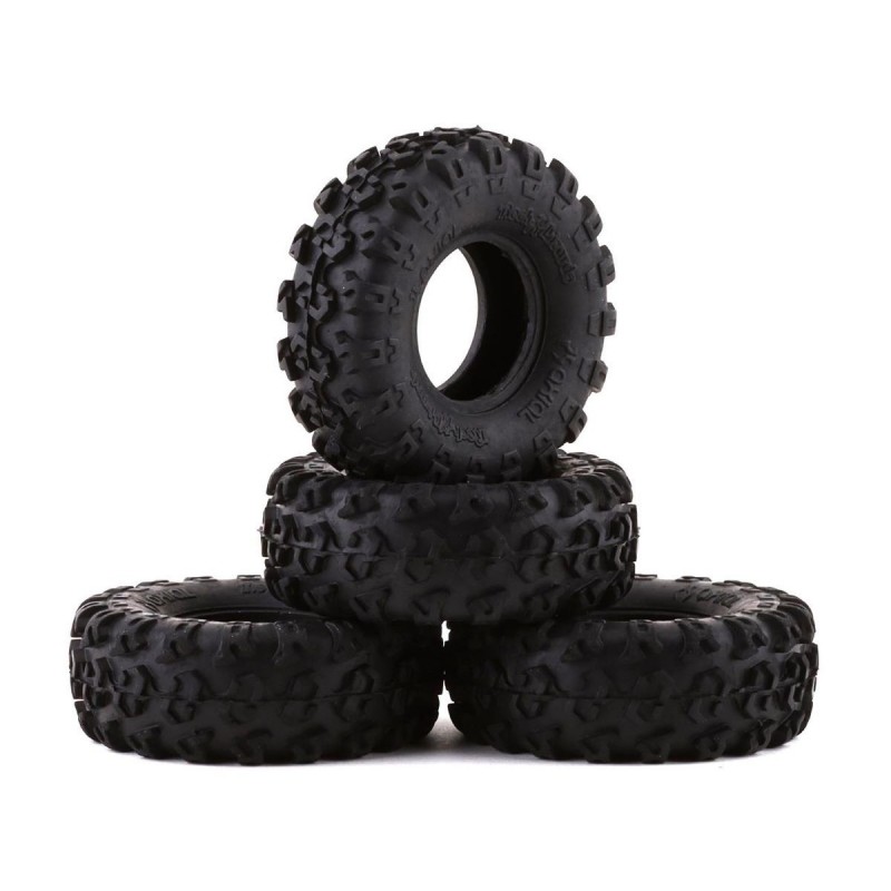 Neumáticos AXIAL 1.0 Rock Lizards (4pcs): SCX24 - AXI40003