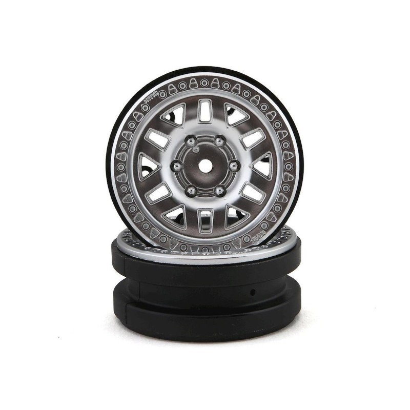 AXIAL 1.9 KMC Machete Beadlock Wheels, Satin (2) - AXI43009