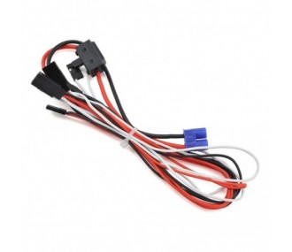 LOS15000 - LOS15000 - Interruptor de encendido/apagado y mazo de cables: MTXL Losi