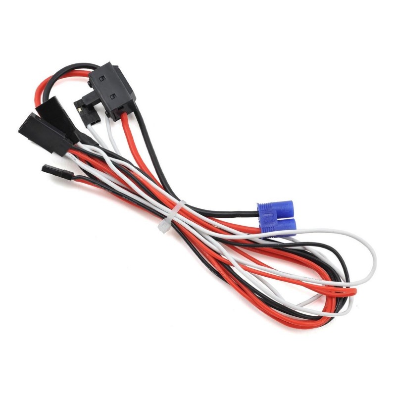 LOS15000 - LOS15000 - Interruptor de encendido/apagado y mazo de cables: MTXL Losi