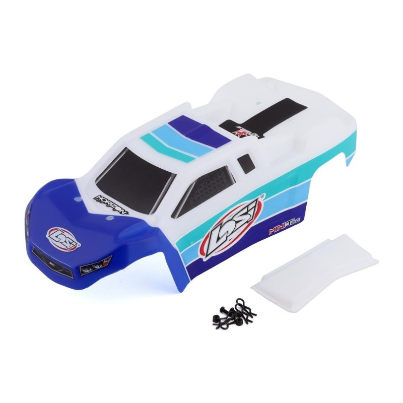 LOS210018 - LOS210018 - Body, Blue: Mini-T 2.0 BL Losi