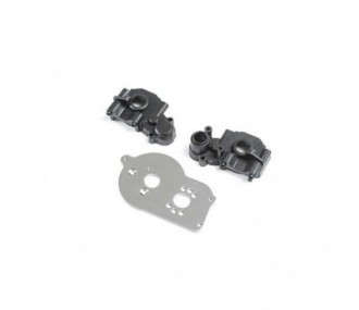 LOS212021 - LOS212021 - Transmission Case & Motor Plate: Mini-B Losi Losi