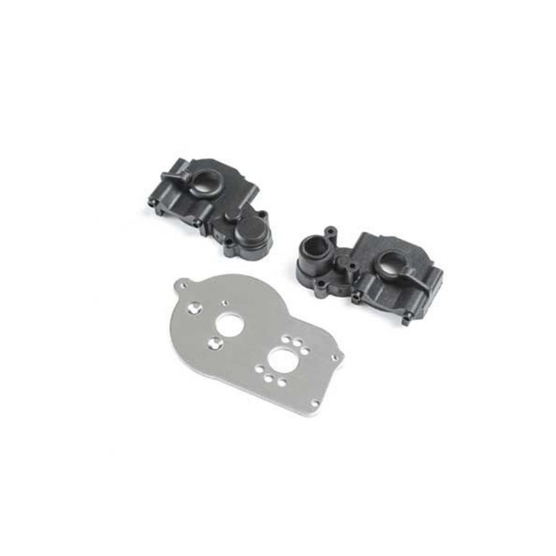 LOS212021 - LOS212021 - Transmission Case & Motor Plate: Mini-B Losi Losi