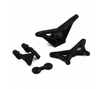 LOS214012 - LOS214012 - FR/RR Shock Tower, Wing Stay: Mini-B Losi Losi