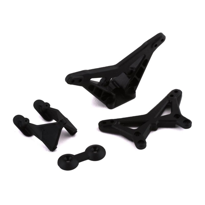 LOS214012 - LOS214012 - FR/RR Shock Tower, Wing Stay: Mini-B Losi Losi