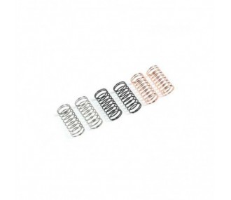 LOS214018 - LOS214018 - Front Shock Springs (3pr): Mini-B Losi