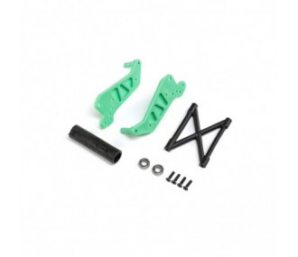 LOS241029 - LOS241029 - Wheelie Bar Set, Green: LMT Losi Losi