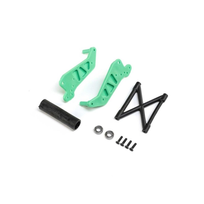 LOS241029 - LOS241029 - Wheelie Bar Set, Green: LMT Losi Losi