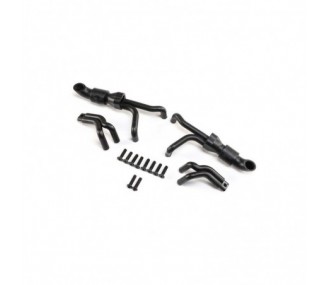 LOS241035 - LOS241035 - 4n1 Collective Headers, Silber: LMT Losi Losi