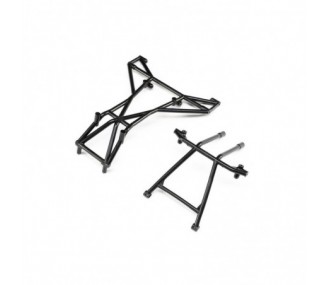 LOS241042 - LOS241042 - Top and Upper Cage Bars, Black: LMT Losi Losi