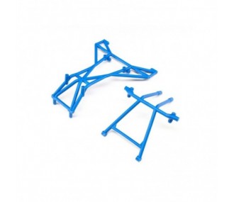 LOS241048 - LOS241048 - Top and Upper Cage Bars, Blau: LMT Losi Losi