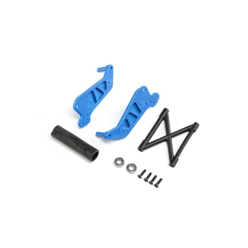 LOS241053 - LOS241053 - Wheelie Bar Set, Blau: LMT Losi Losi