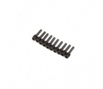 LOS242029 - LOS242029 - Wheel Hex Screw Pin (10): LMT Losi