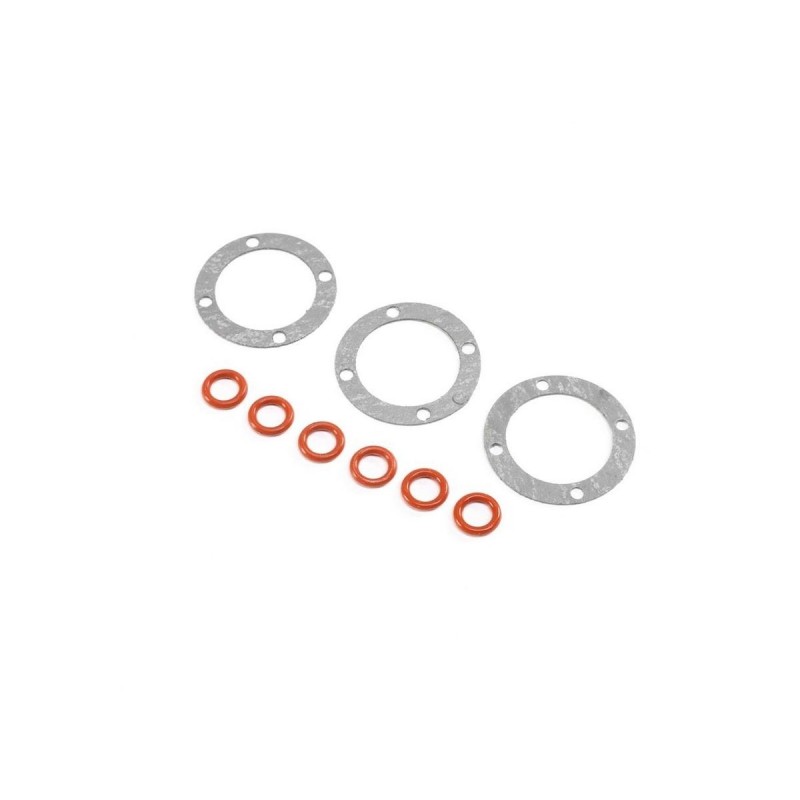 LOS242036 - LOS242036 - Outdrive O-rings and Diff Gaskets (3): LMT Losi Losi
