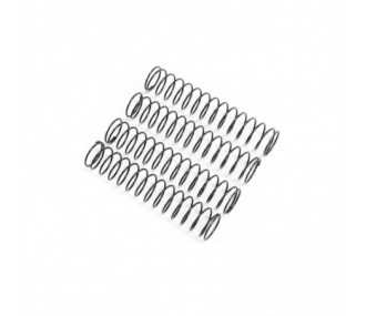 LOS243017 - LOS243017 - Muelle amortiguador blando, azul, 1.6 rate (4): LMT Losi