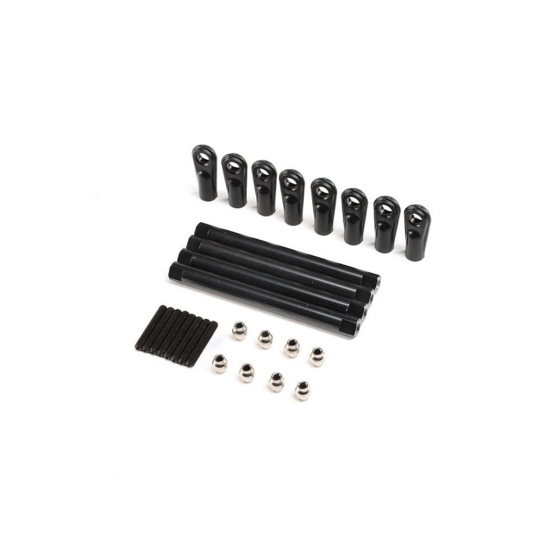 LOS244009 - LOS244009 - Upper 4-link bar set (4): LMT Losi Losi