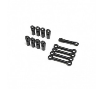 LOS244011 - LOS244011 - Rod Ends, Drag Link, Sway Bar Link: LMT Losi Losi